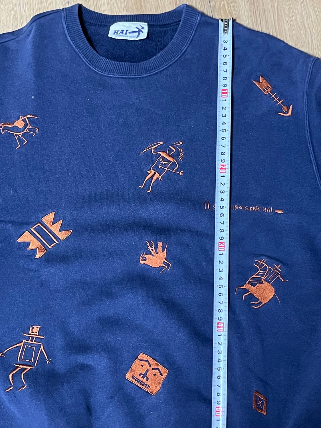 HAI sporting gear 네이비 맨투맨 상품이미지6