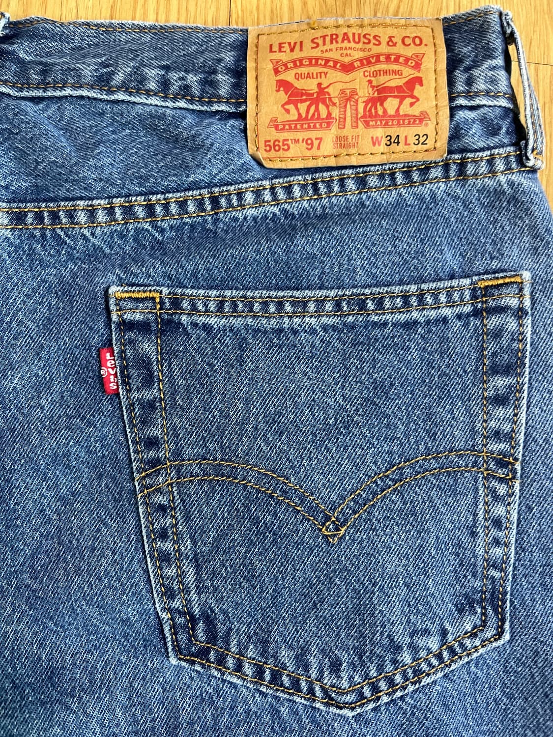 리바이스 565 34x32 상품이미지1