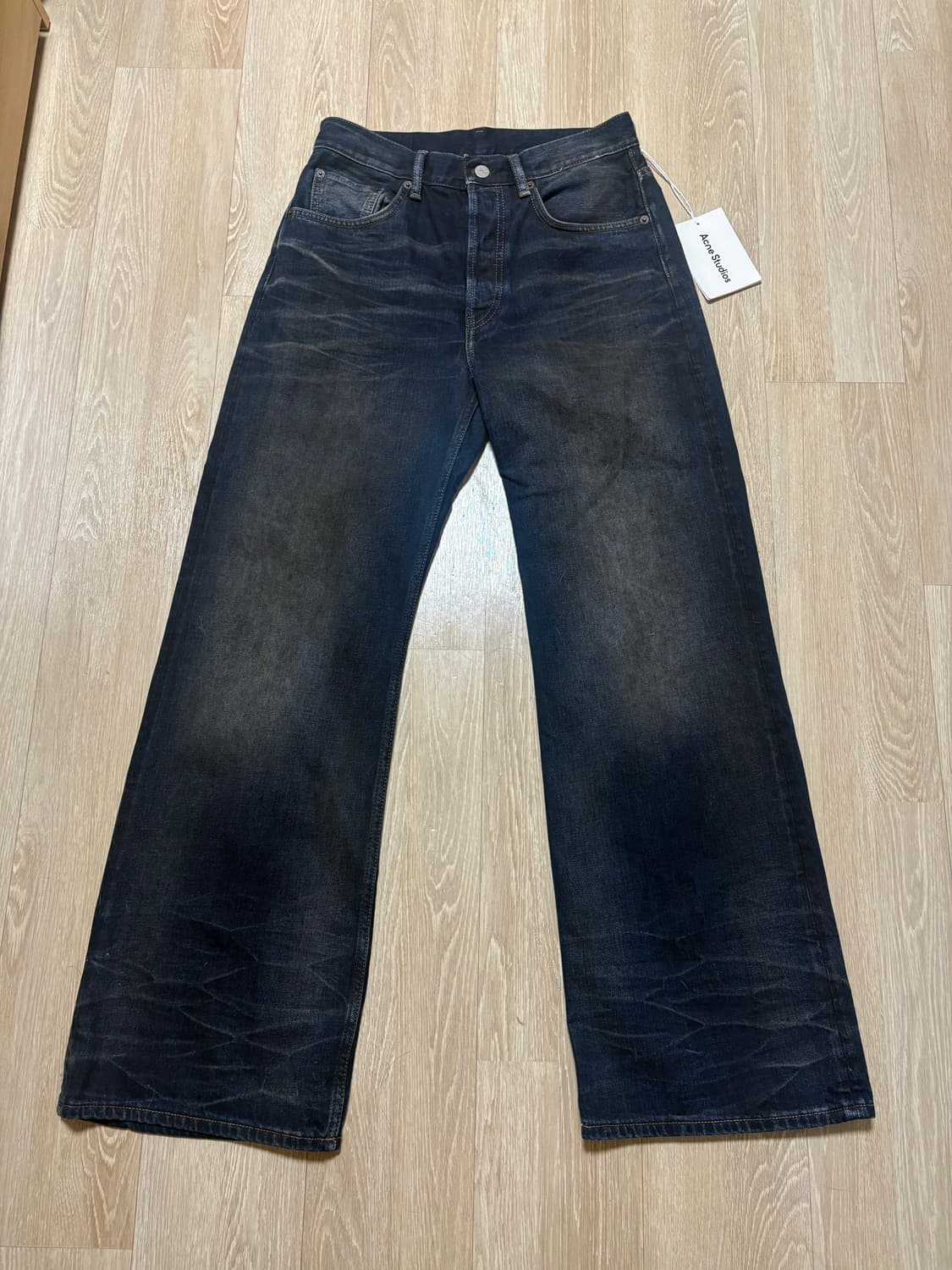 아크네스튜디오 2021m 루즈핏 부츠컷진 상품이미지1