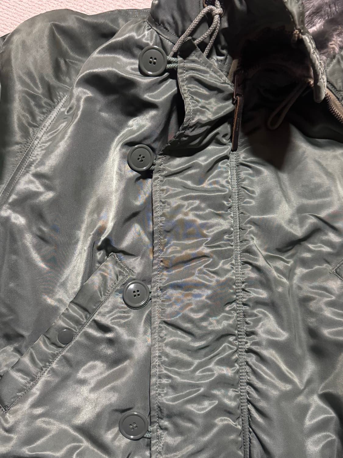 70s 알파인더스트리 오리지널 N-2B Flight Jacket L 상품이미지6