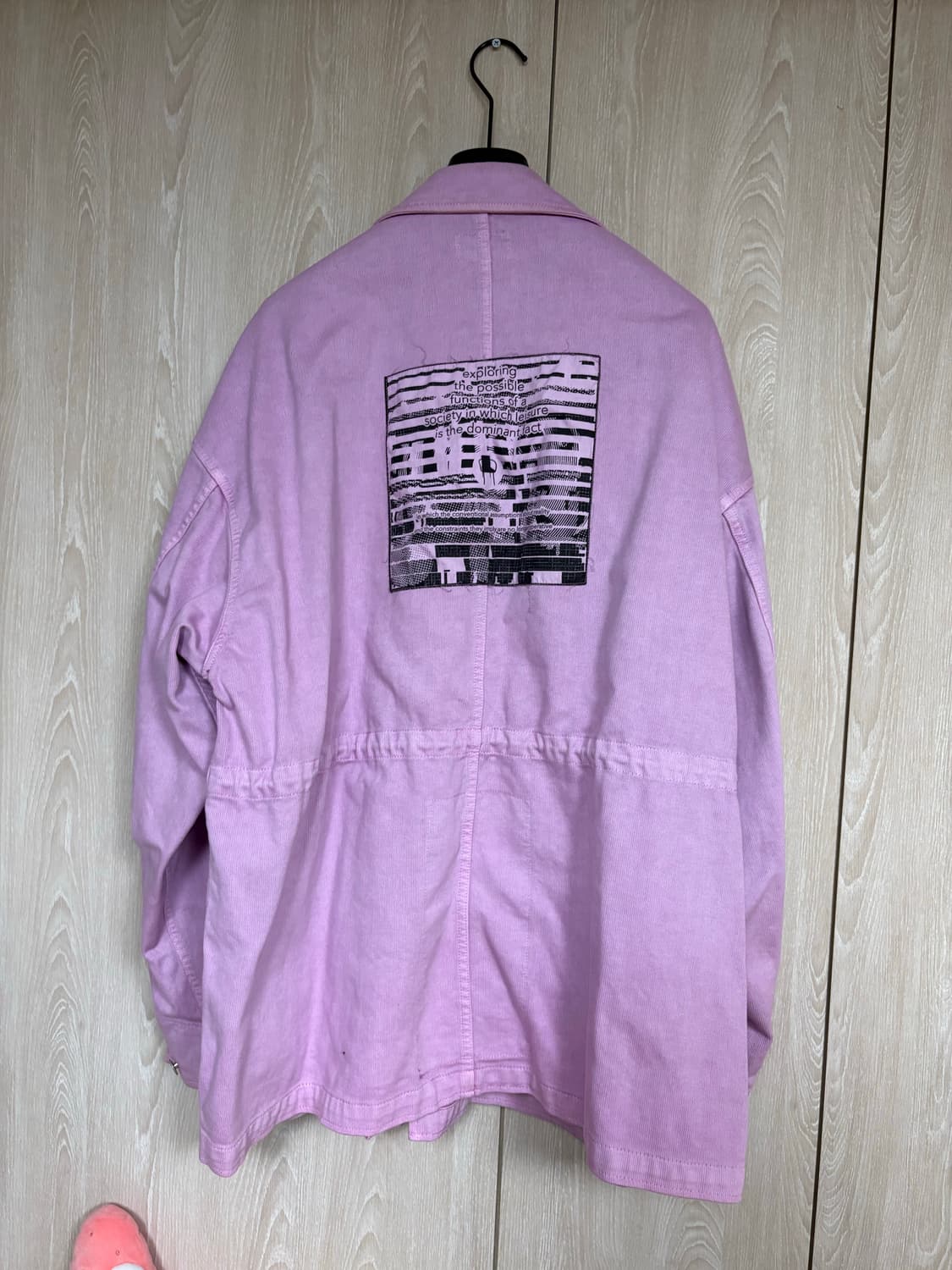 CAVEMPT 핑크 코듀로이 자켓 상품이미지2