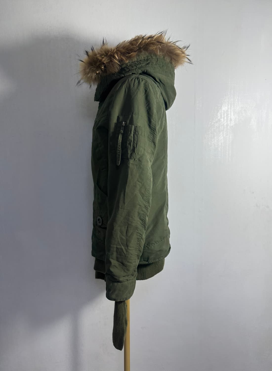 Sly n3b 라쿤 퍼 밀리터리 후드 파카 y2k lgb goa  상품이미지2