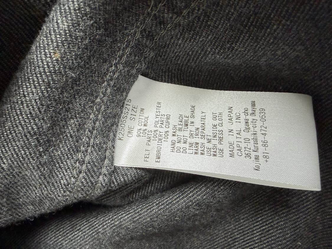 (OS) 캐피탈 거미줄 베이스볼 셔츠 상품이미지3