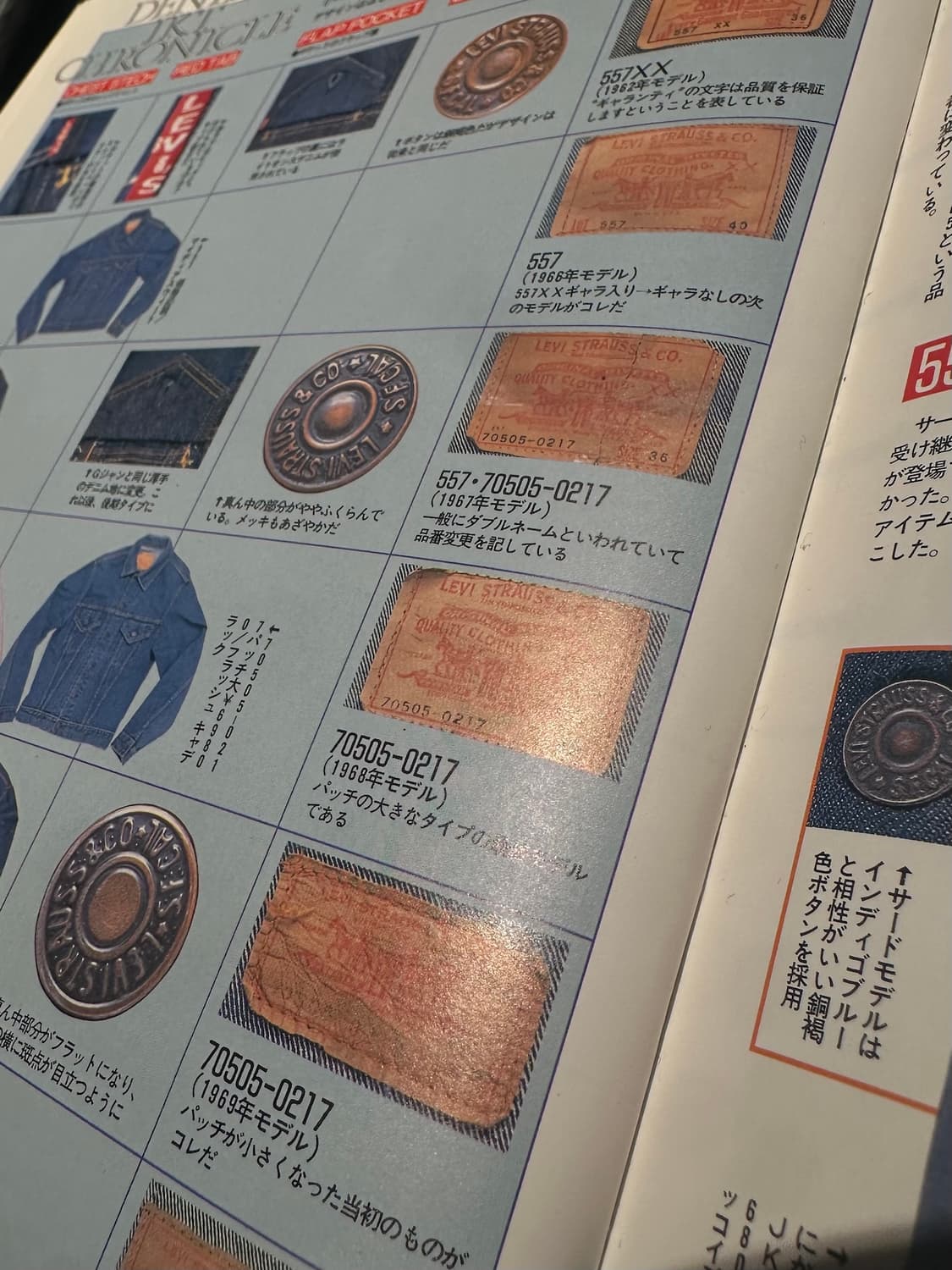 60s Levis 70505 557xx 3rd Denim Jacket 상품이미지9