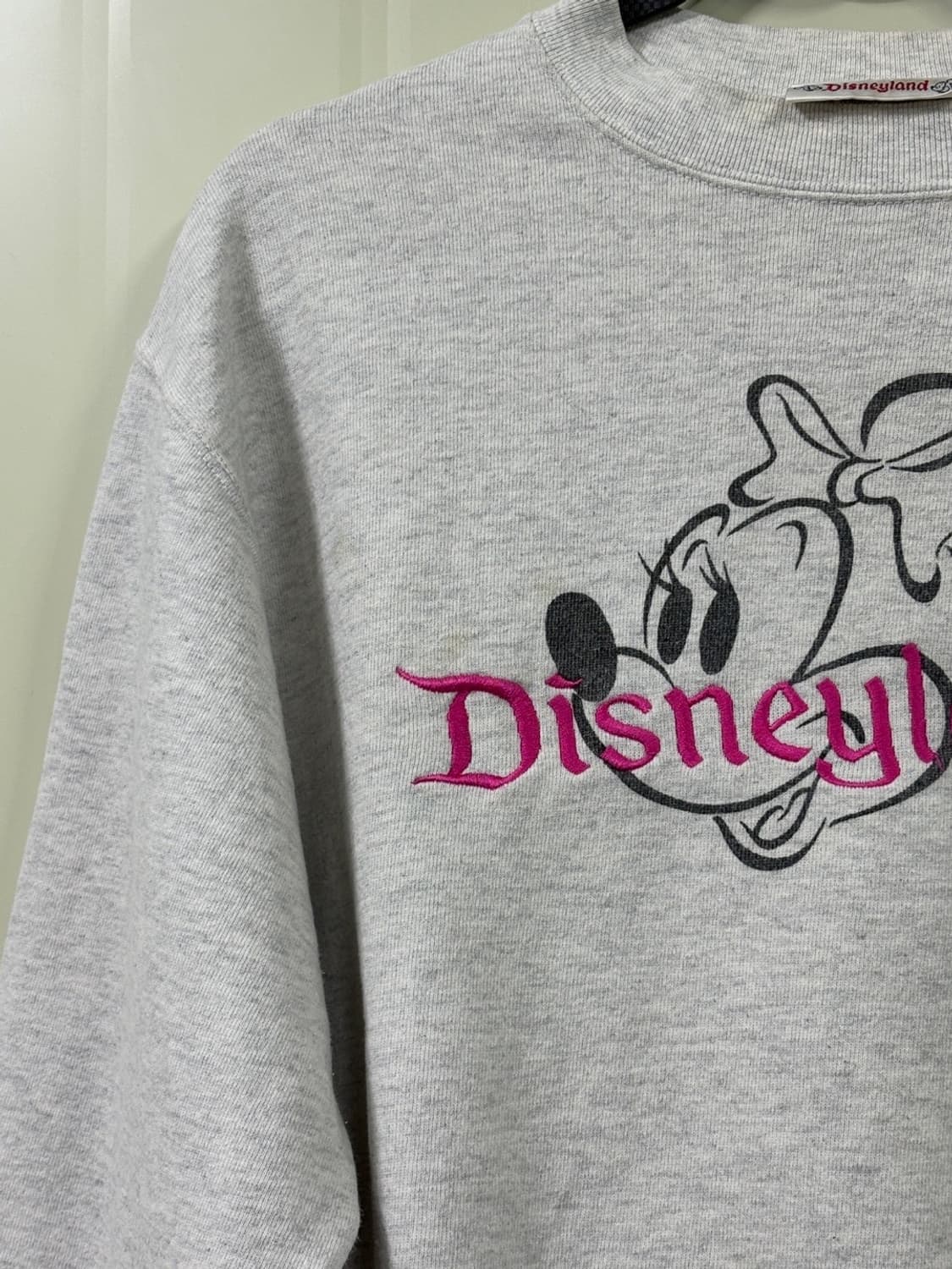 90s made in usa 디즈니랜드 미니마우스 스웻셔츠 상품이미지2