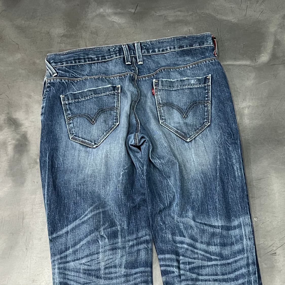  리바이스 레드룹 워싱 데님 팬츠 y14550 상품이미지5