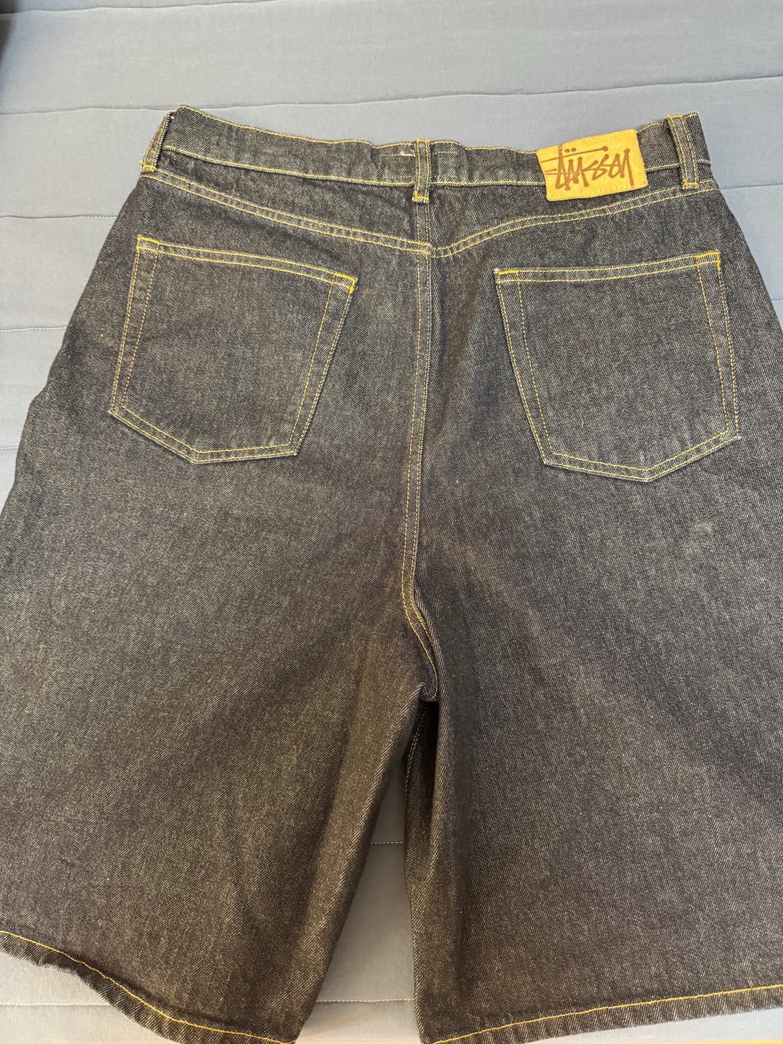 스투시 인디고 버뮤다 팬츠 상품이미지2