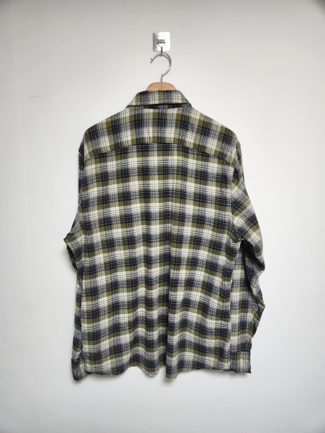 랭글러Wrangler 체크 플란넬 셔츠 L - S79 상품이미지2