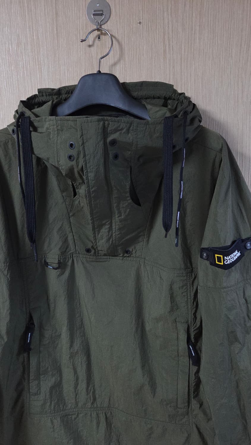 (착샷) 네셔널지오그래픽 바람막이 유틸리티 아노락 자켓 상품이미지3