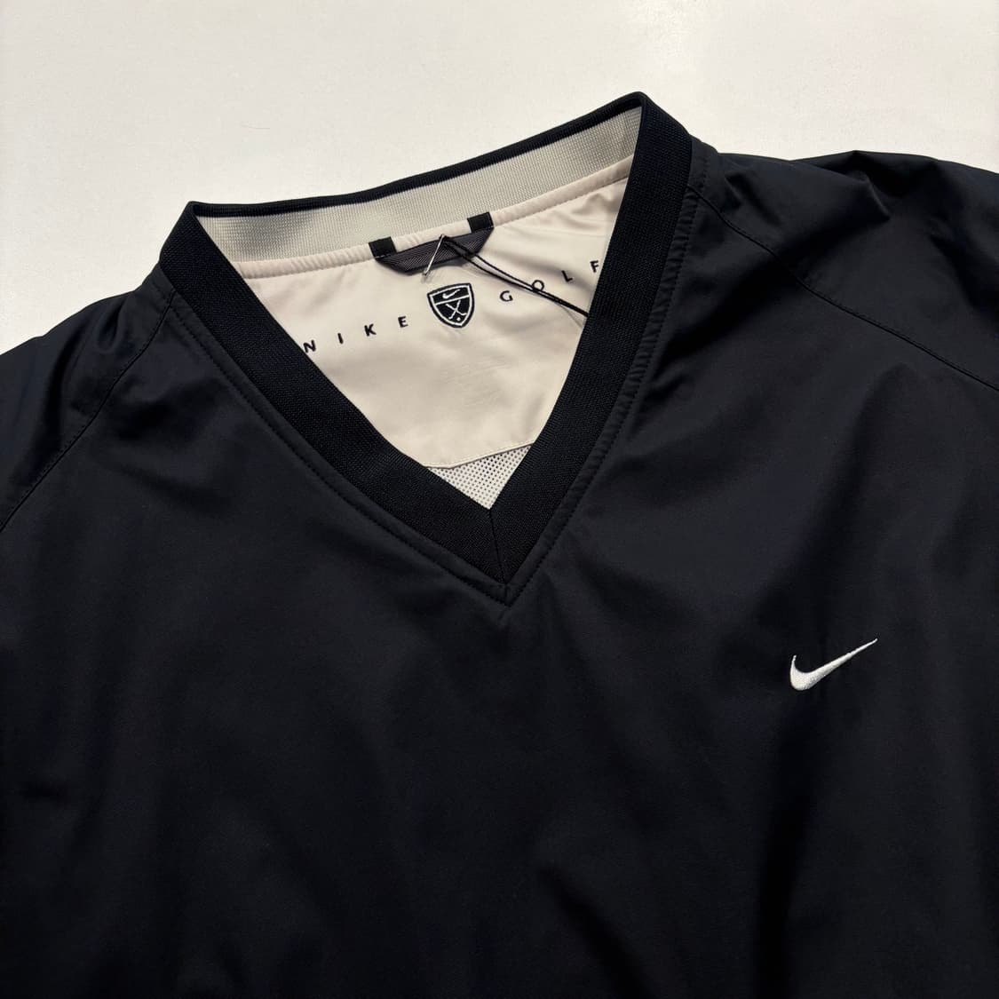 [105] 06s 나이키 골프 바람막이 웜업 맨투맨 블랙 D353 상품이미지3