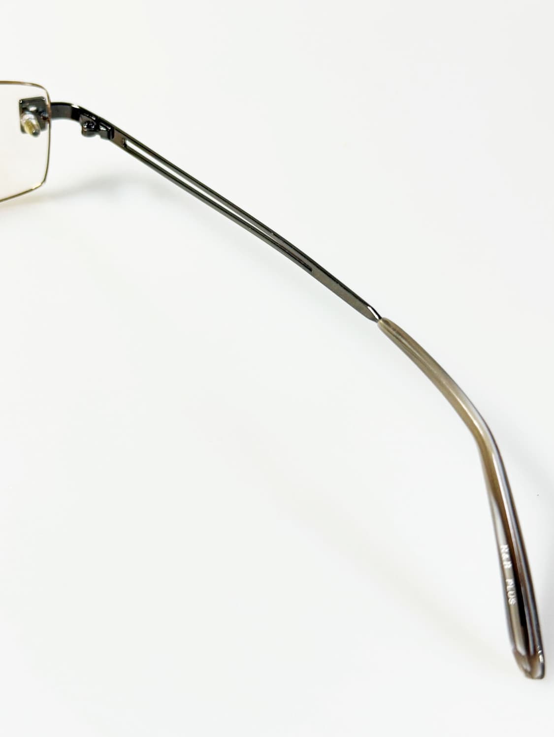 R&B EYEWEAR 메탈 무테 스퀘어 프레임 빈티지 안경 상품이미지6