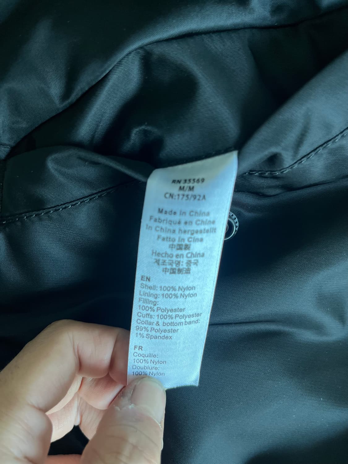 알파인더스트리 MA-1 택만뗀 새제품 M 상품이미지4