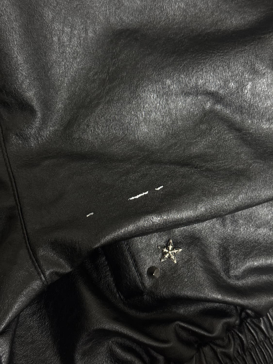 빈티지 레더 자켓 상품이미지6