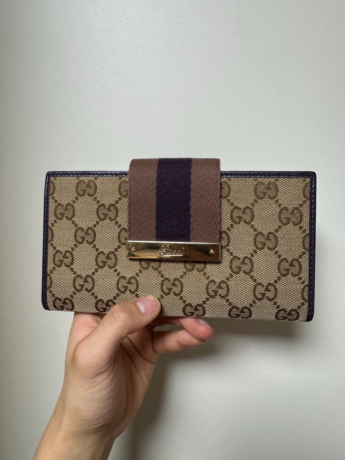 구찌 오리지널 GG 캔버스 장지갑 상품이미지1