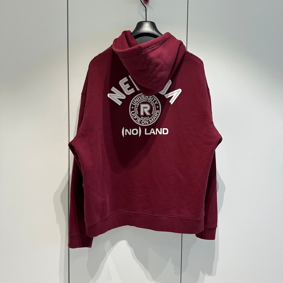 라프시몬스 21-22fw 네바다 디스트레시드 후드 상품이미지2