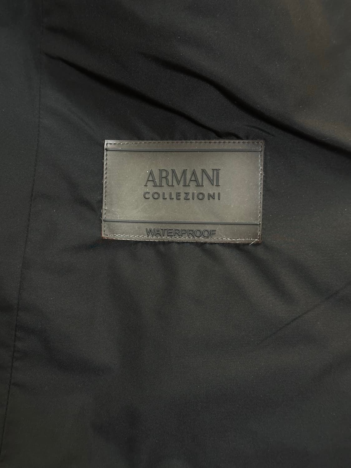 아르마니 콜레지오니 블랙 트렌치 코트 40 상품이미지8