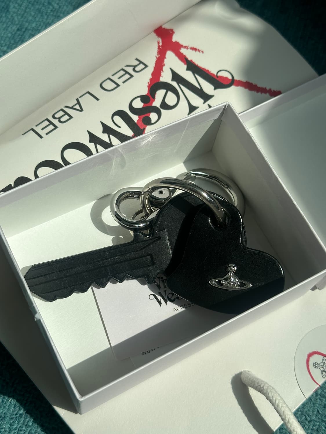 비비안웨스트우드 키&하트 열쇠 키링 키체인  상품이미지2