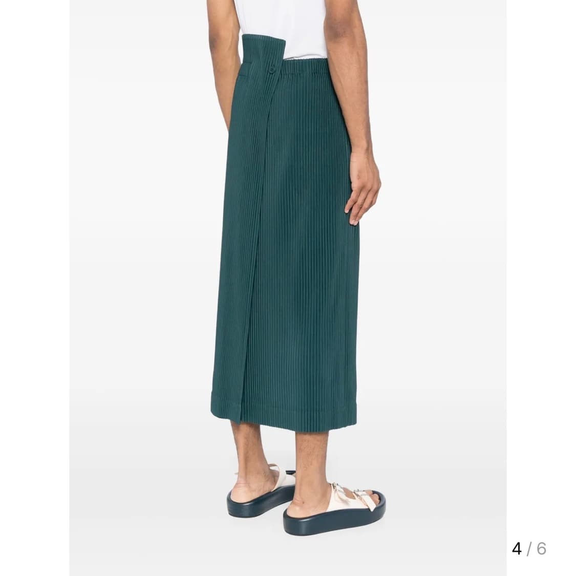 [003] 이세이미야케 옴므플리세 컬러 팔레트 스커트 팬츠 퍼플 상품이미지4