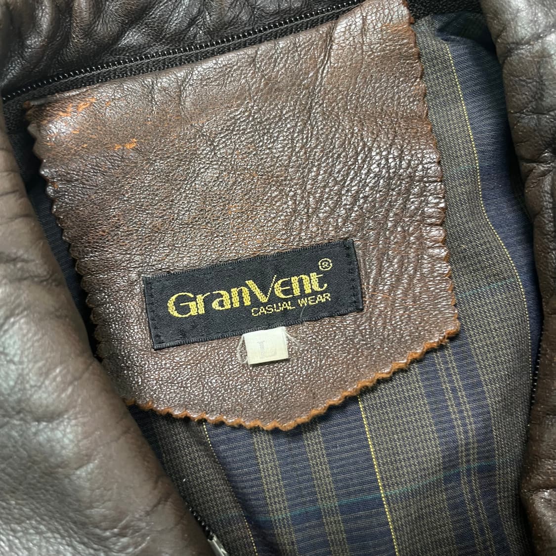 100 아메리칸빈티지 90s 램스킨 가죽자켓 상품이미지2