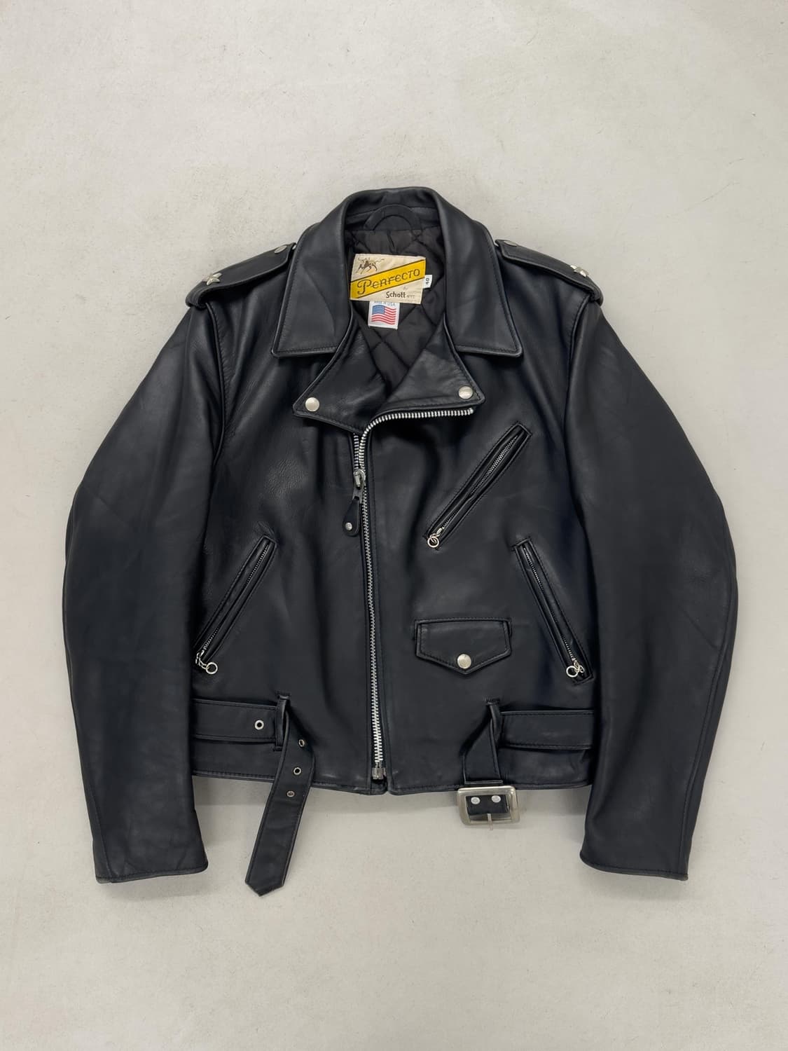 Schott 쇼트 퍼펙토 613 원스타 라이더 자켓 상품이미지1