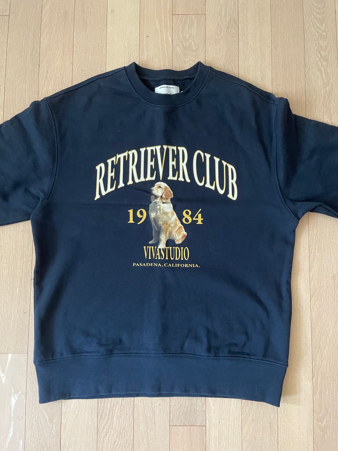 비바스튜디오 RETRIEVER CREWNECK_navy 상품이미지1