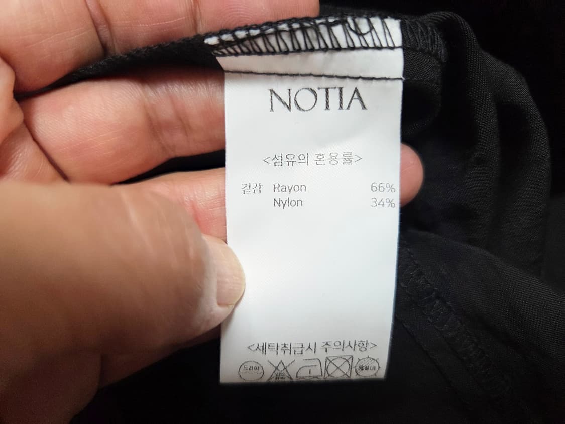 노티아(NOTIA) 비즈니스 셔츠원피스 55-66 상품이미지8