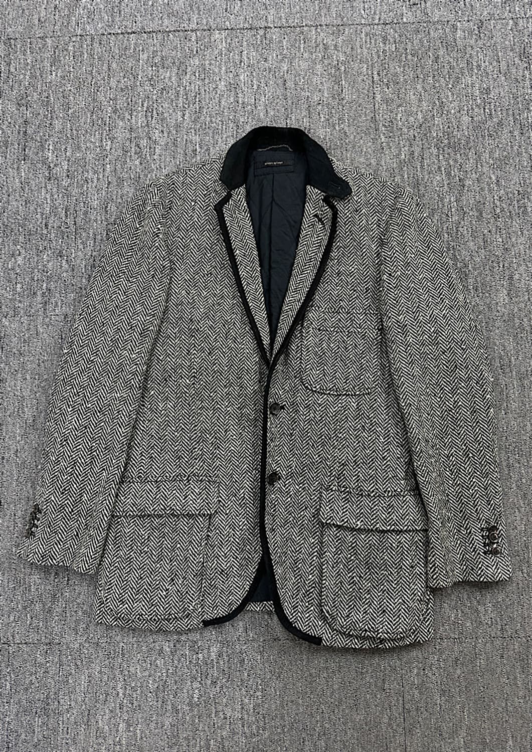 silvain sylvian 빈티지 트위드 자켓  상품이미지1