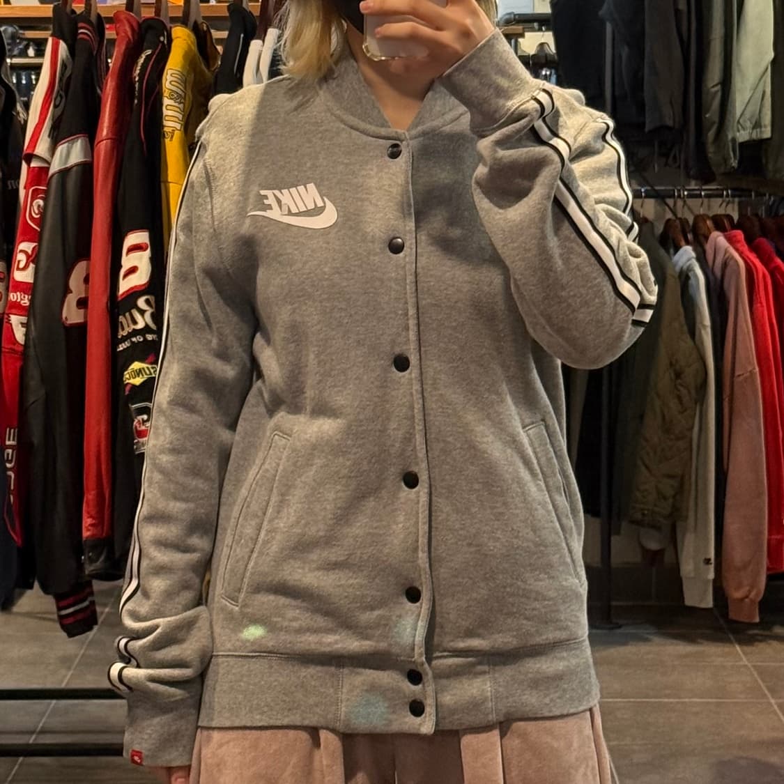 [NO.9]Nike 코튼 블루종 상품이미지1