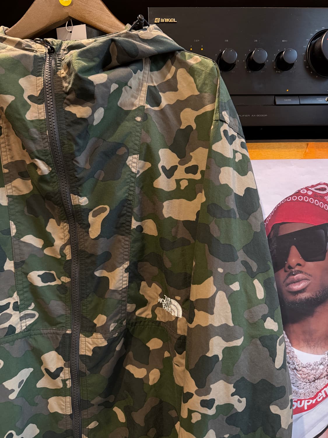 노스페이스 노벨티 미드로고 바람막이 XL 상품이미지3