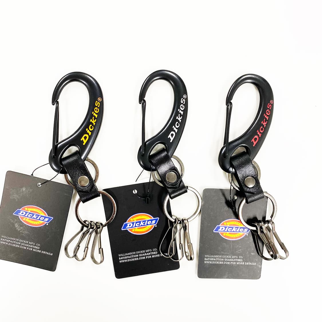 디키즈 블랙 카라비너 키링 상품이미지3