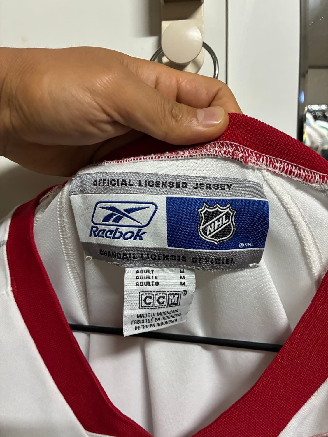 👕 리복 NHL 아이스하키 럭비 져지 M/95 상품이미지4