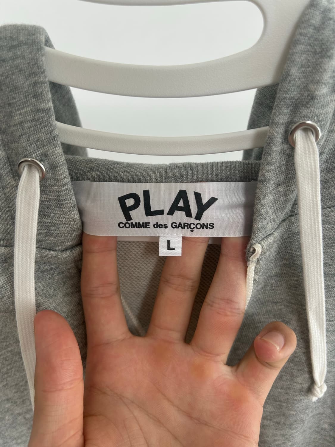 꼼데가르송 레드와팬 후드집업 상품이미지6