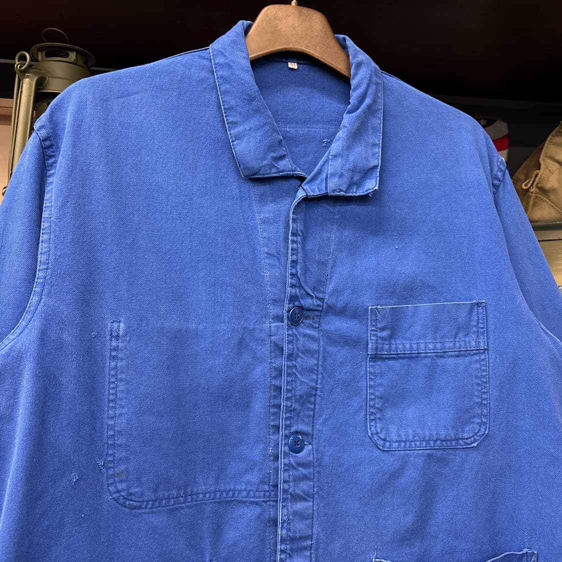 50~60s 프렌치 워크 자켓 / 빈티지 초어 자켓 워크 웨어 N797 상품이미지3