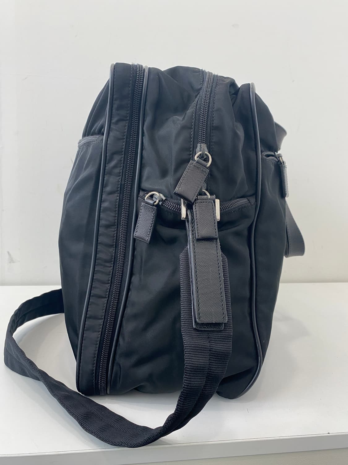 프라다 나일론 사피아노 2way 보스턴백 상품이미지6