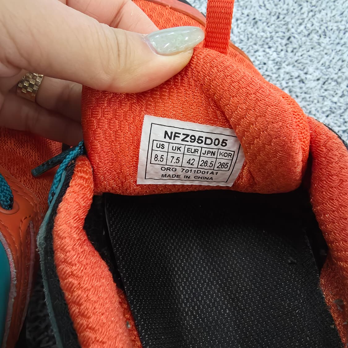 [265] 노스페이스 운동화 등산화 0121J 상품이미지6