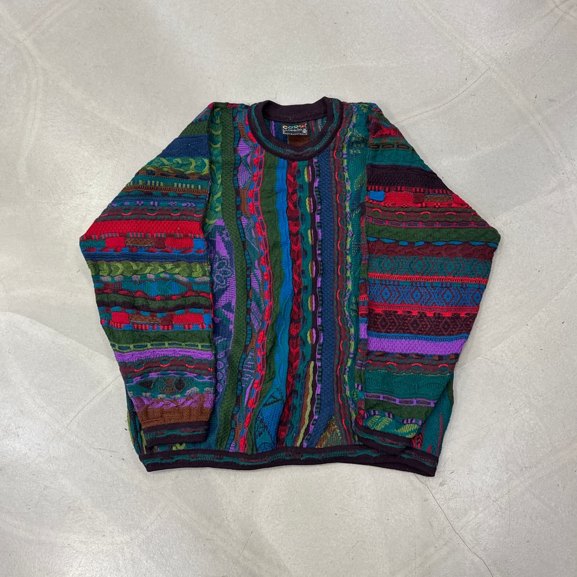 쿠지 케이블 니트 S 상품이미지1