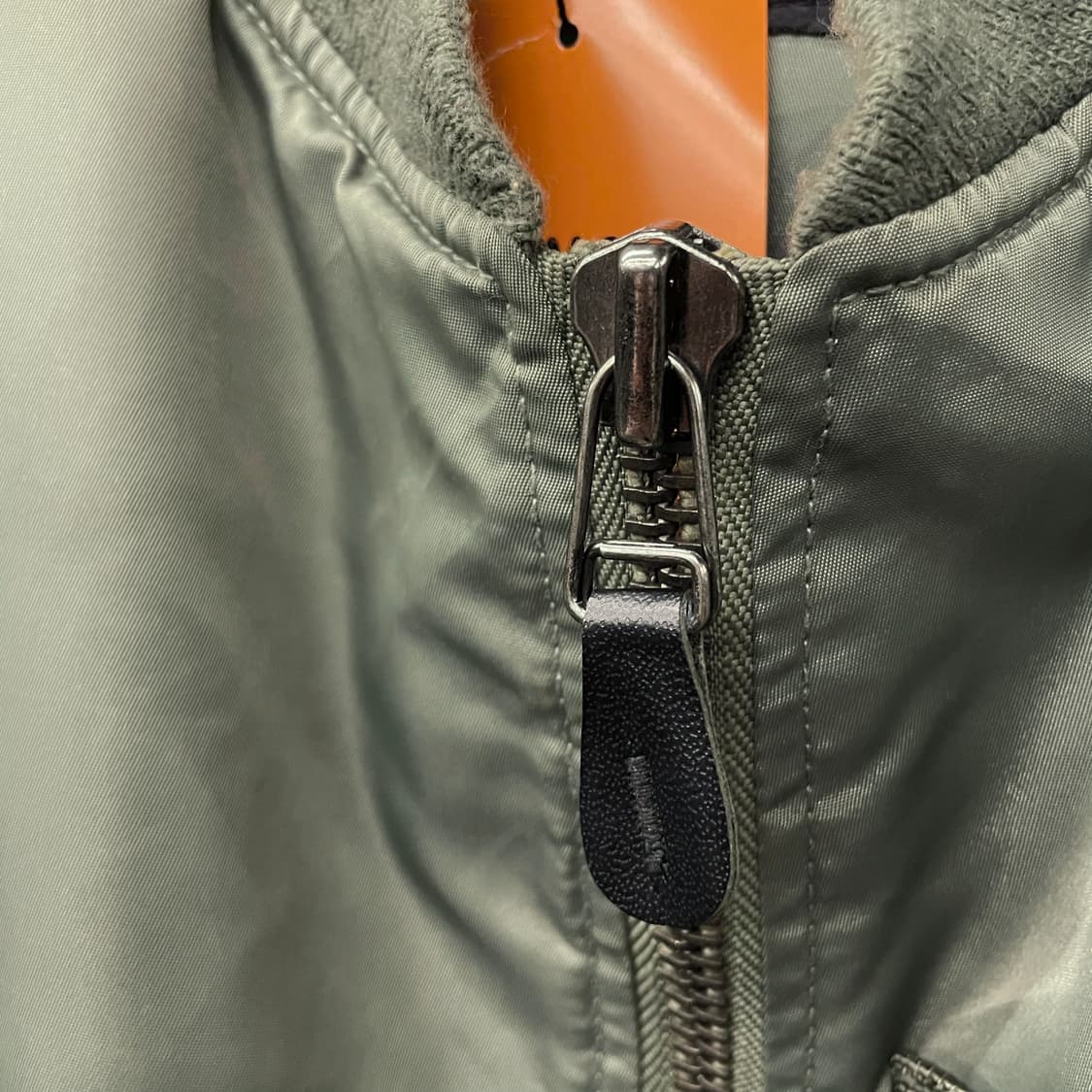 USA 빈티지 U.S 에어포스 미공군 스펠아웃 MA-1 항공 자켓 N60 상품이미지6