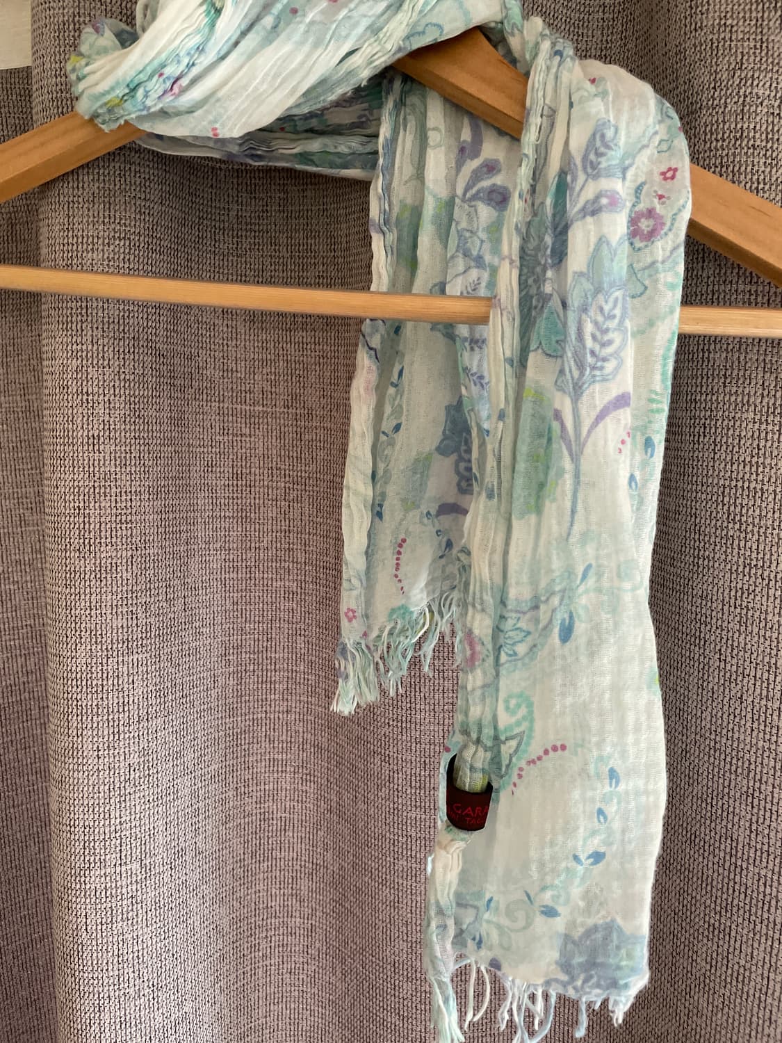 하늘빛 스카프 상품이미지1