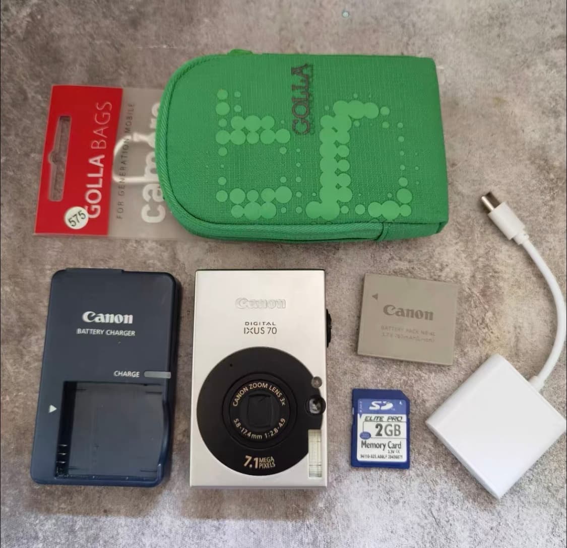 A급)캐논 익서스 70 CANON IXUS 70 빈티지 디지털카메라 디카 상품이미지7
