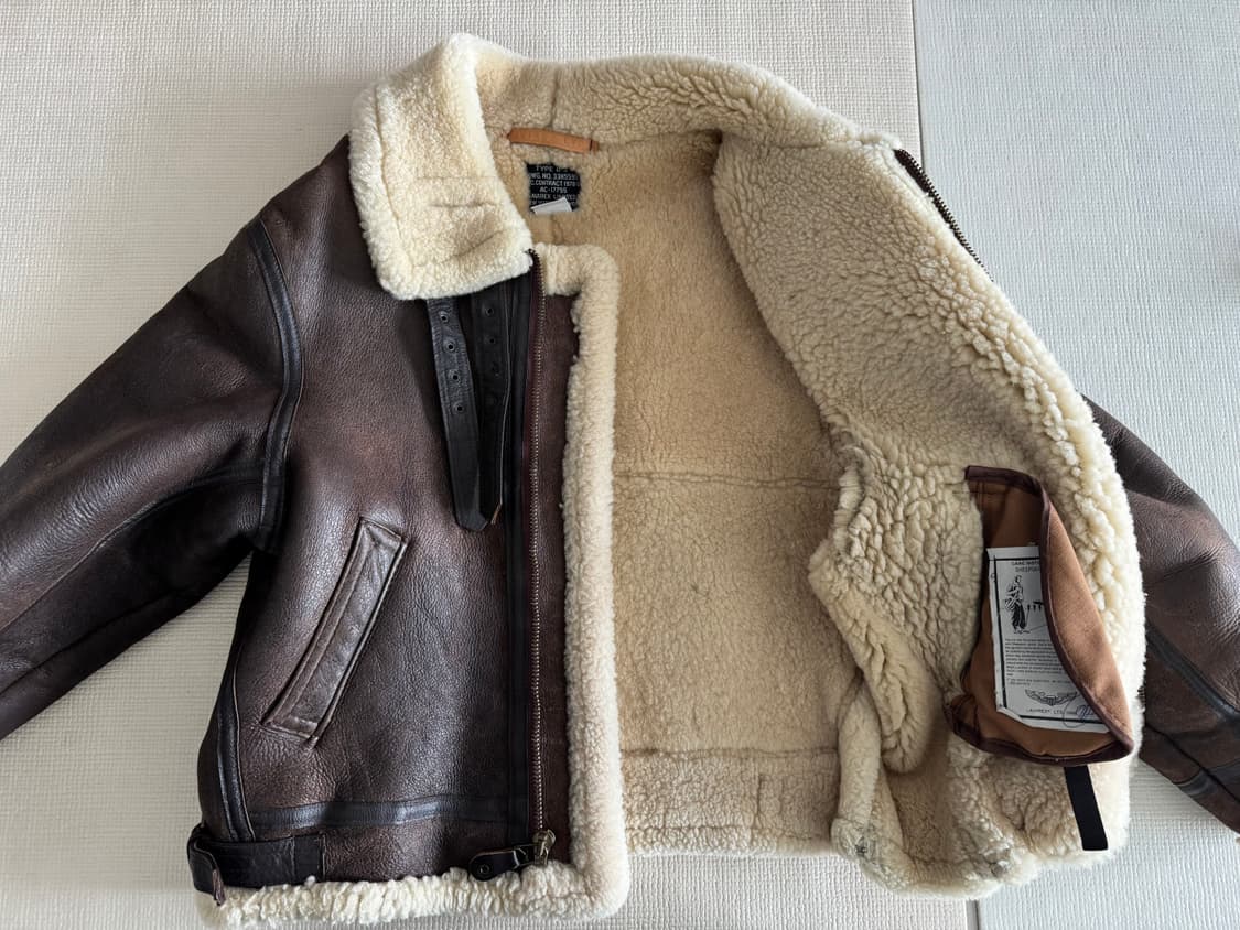 아비렉스 B3 무스탕 상품이미지3