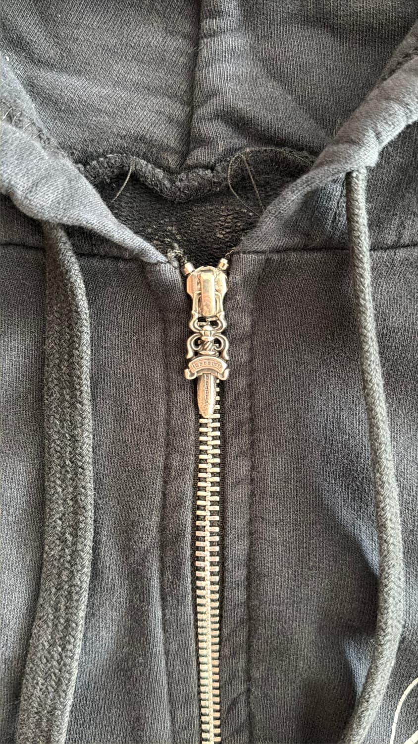 크롬하츠 홀스슈 플로랄 퍽유 후드집업 상품이미지4