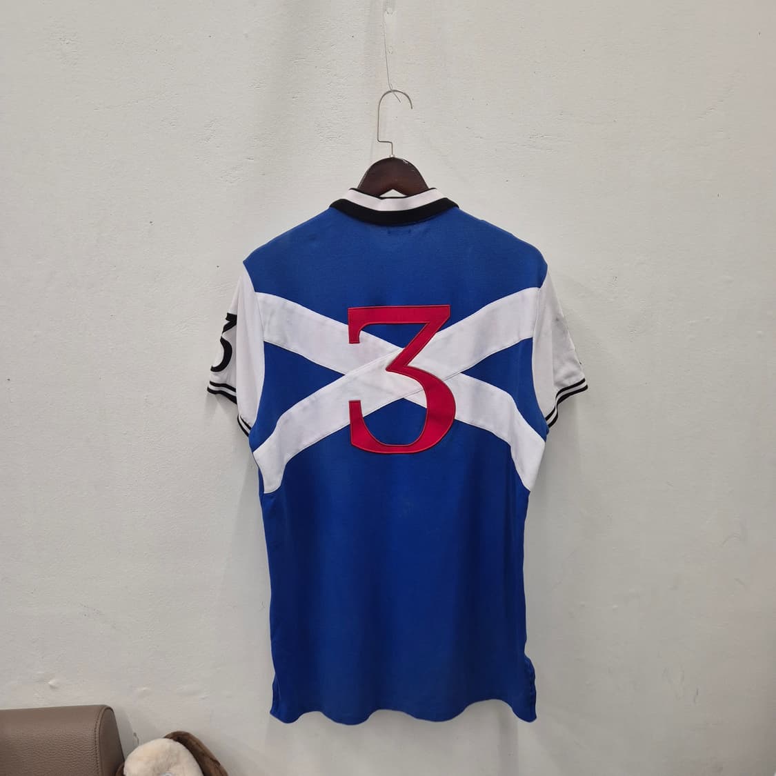 폴로 랄프로렌 치프키 블랙 워치 폴로팀 커스텀 핏 반팔 L 상품이미지3