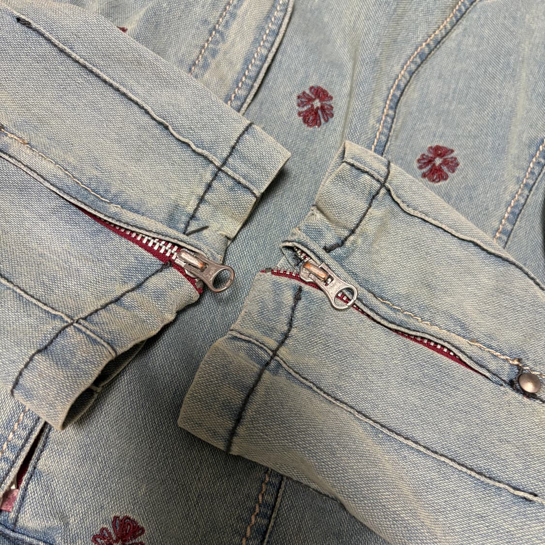 빈티지 플로럴 자수 자켓 상품이미지4