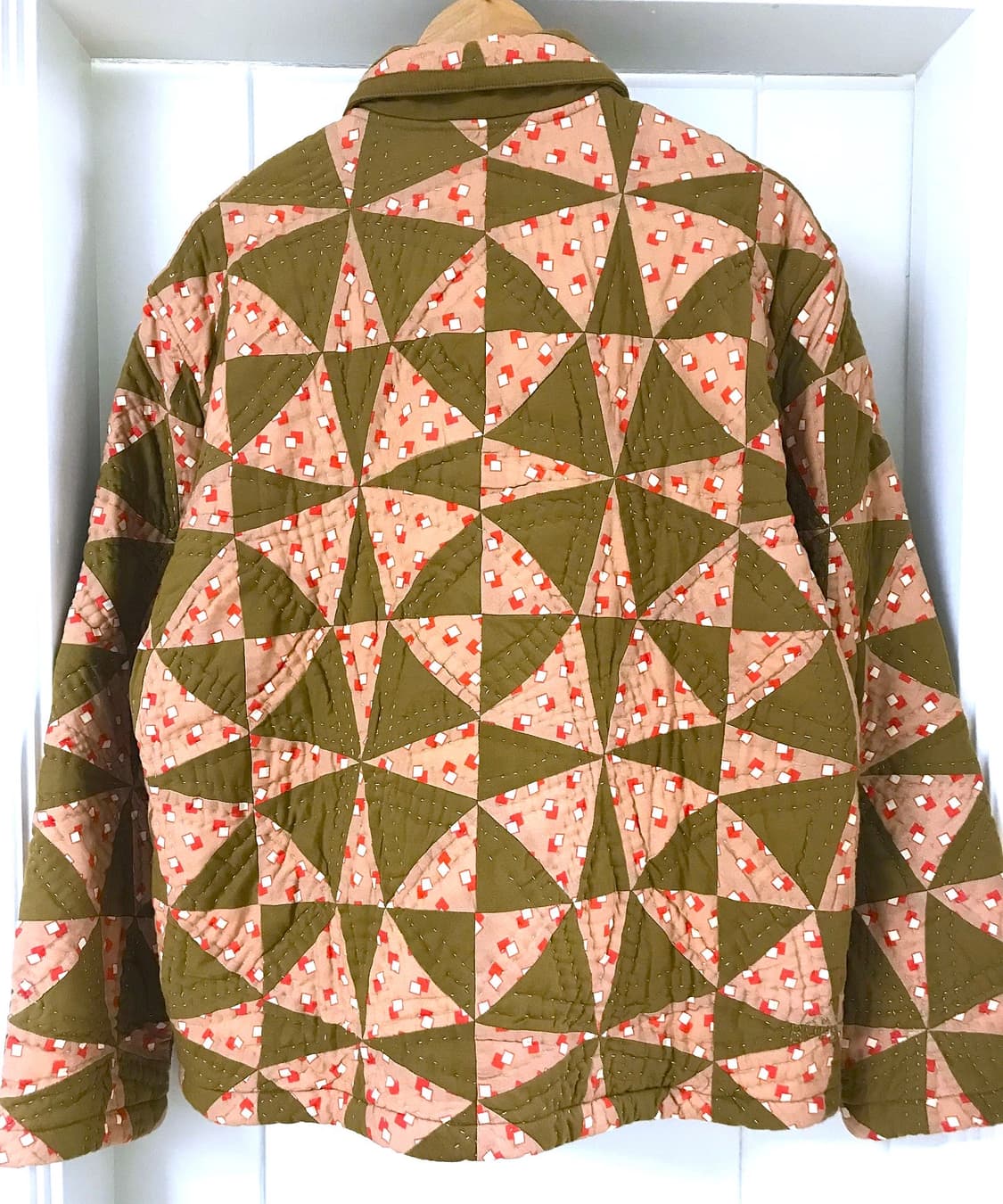 @새상품@ BODE 보디 퀼팅 누빔자켓 카키 패치 상품이미지10