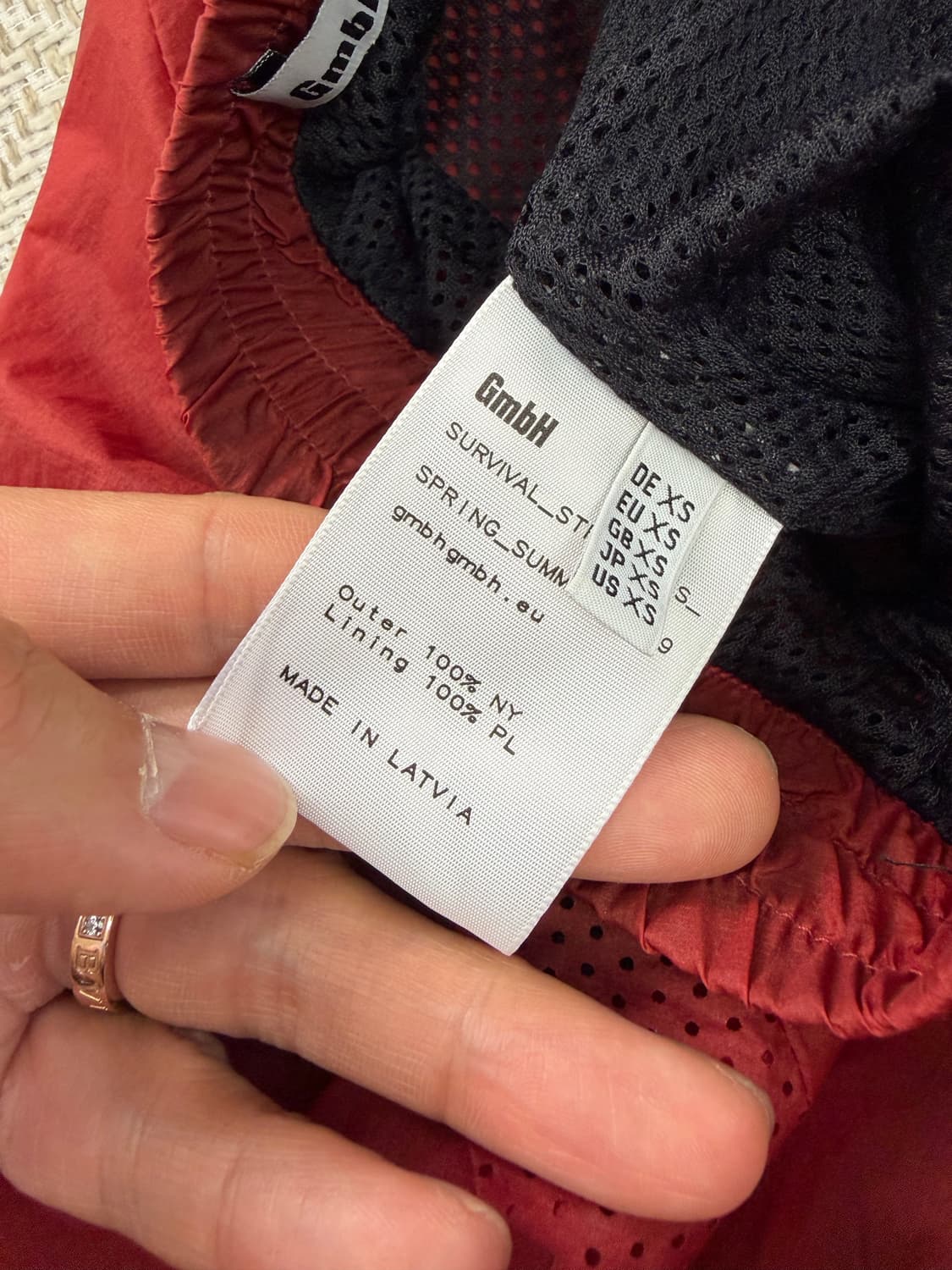 정품) GmbH 여성 조거팬츠 XS 상품이미지8