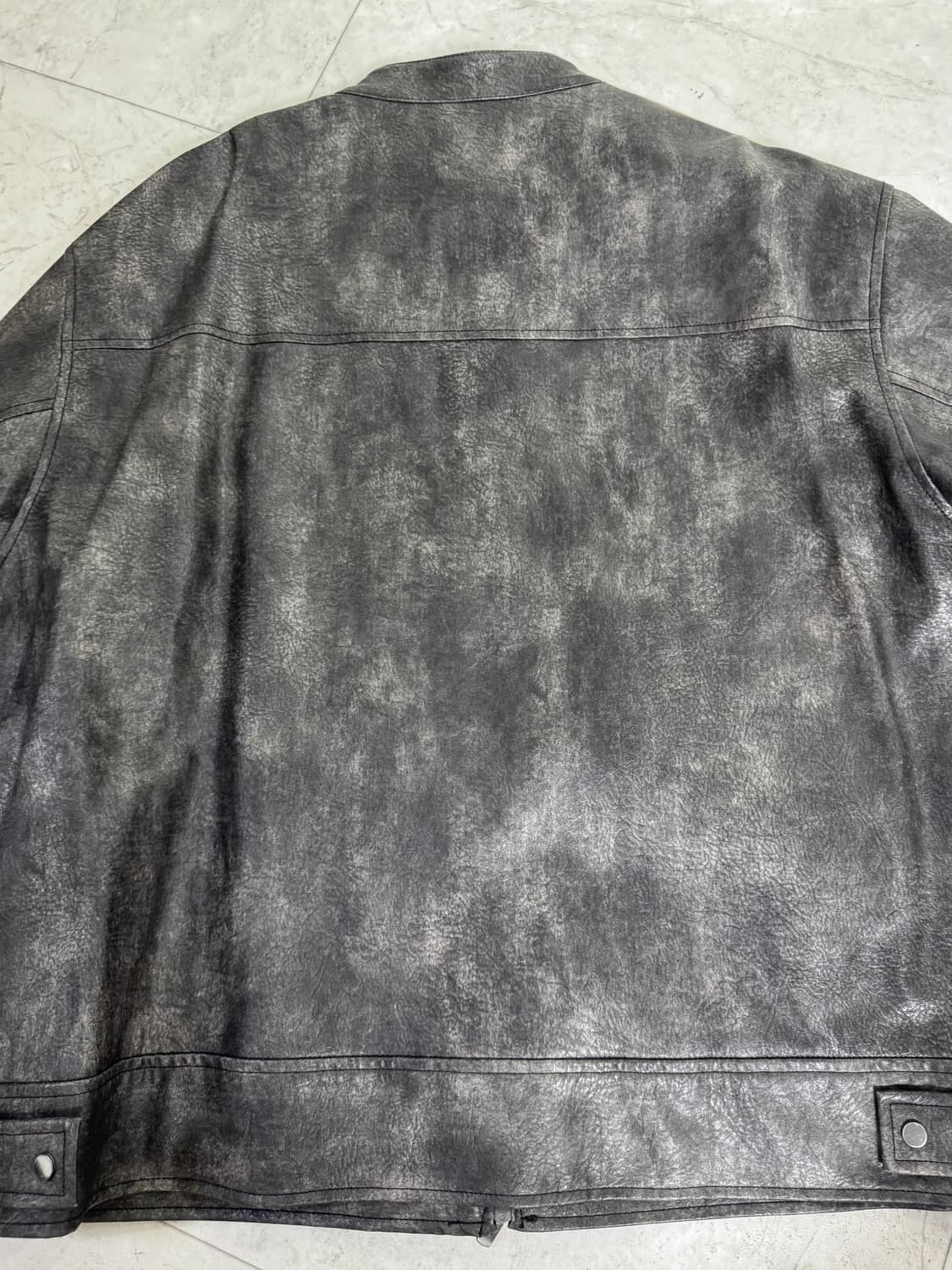 NANS 레더 자켓 M 상품이미지2