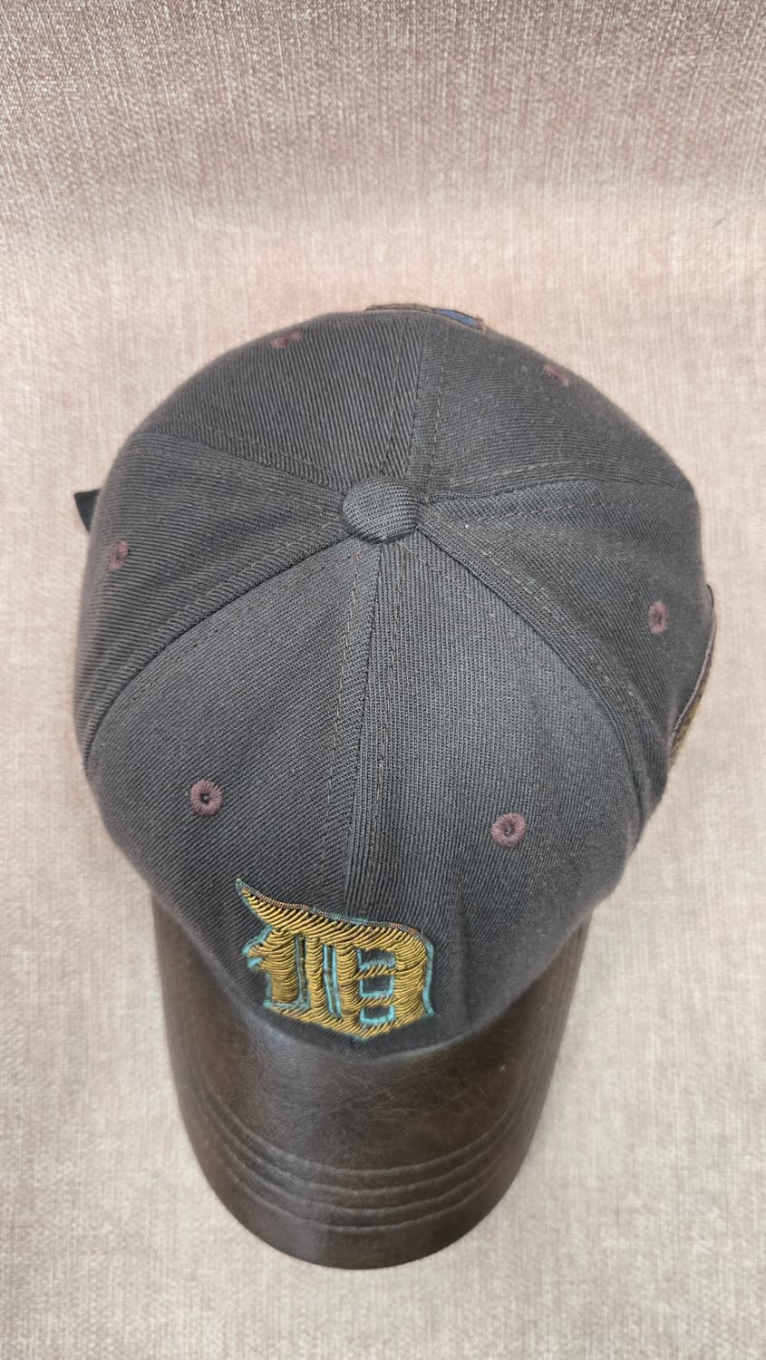 [희귀/빈티지] MLB 디트로이트 타이거즈 가죽챙 브릭스 스타디움 볼캡 상품이미지2