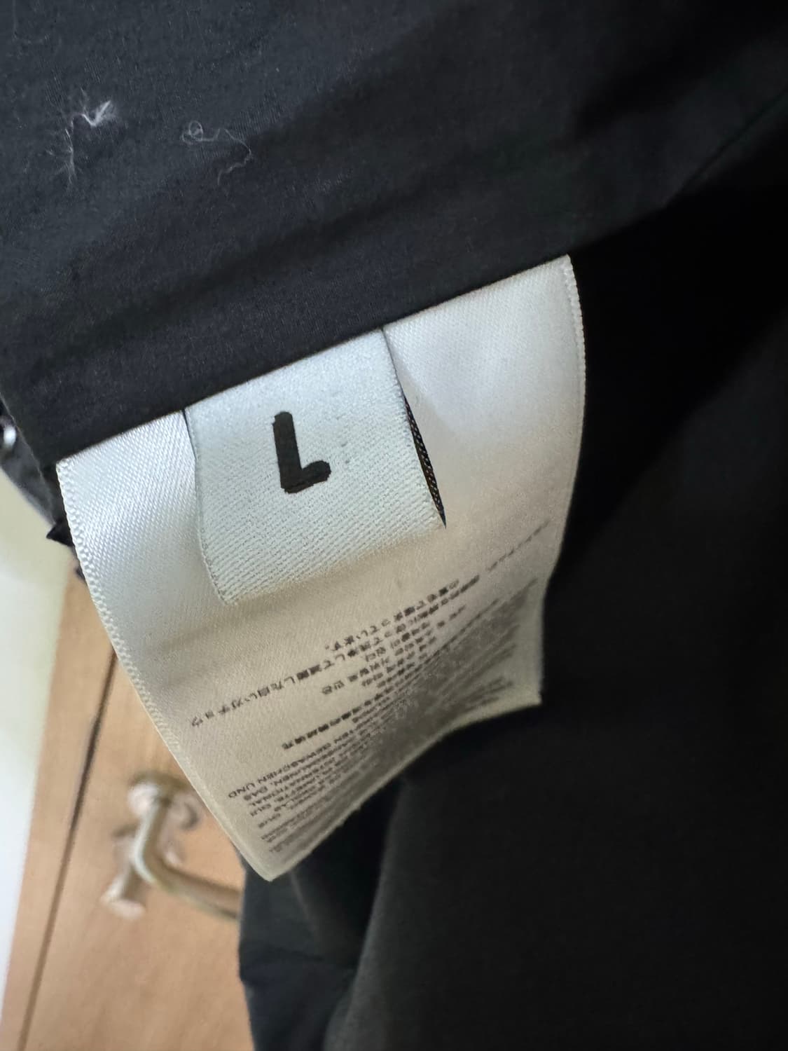 옌키옌키 미쉐린 패딩 블랙 L 상품이미지4