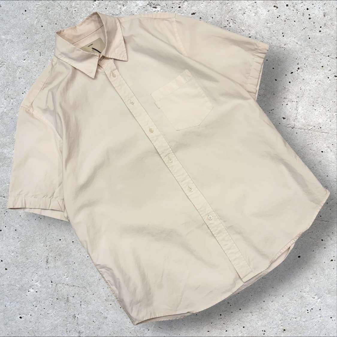 [3] 포터리 반팔 코튼 셔츠 핑크 D705 상품이미지1