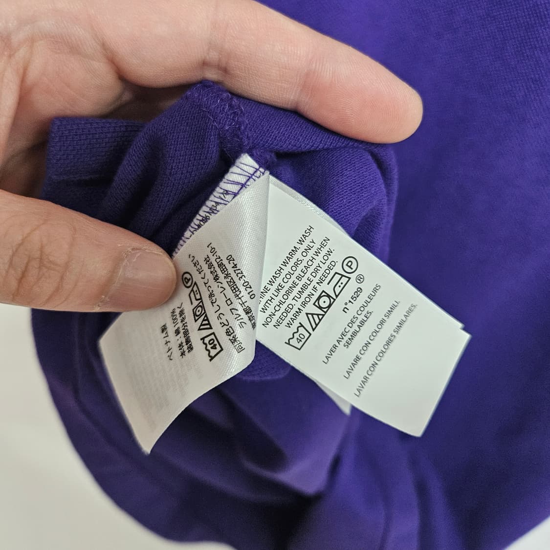 폴로 랄프로렌 로고 피케 카라 티셔츠 S 상품이미지5